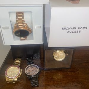 Lot of 4 preown Mk watches